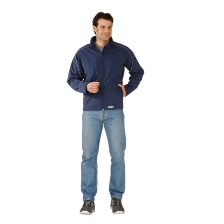 Twilight softshell dzseki, kék és fekete színekben