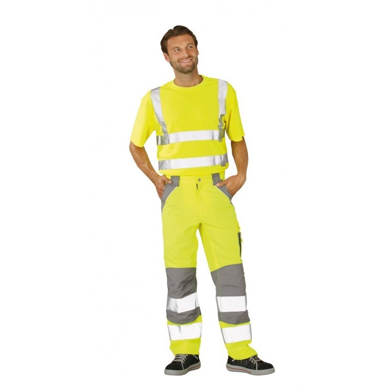 Plaline jól láthatósági deréknadrág